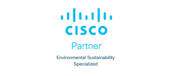 Cisco recognized sustainability partner